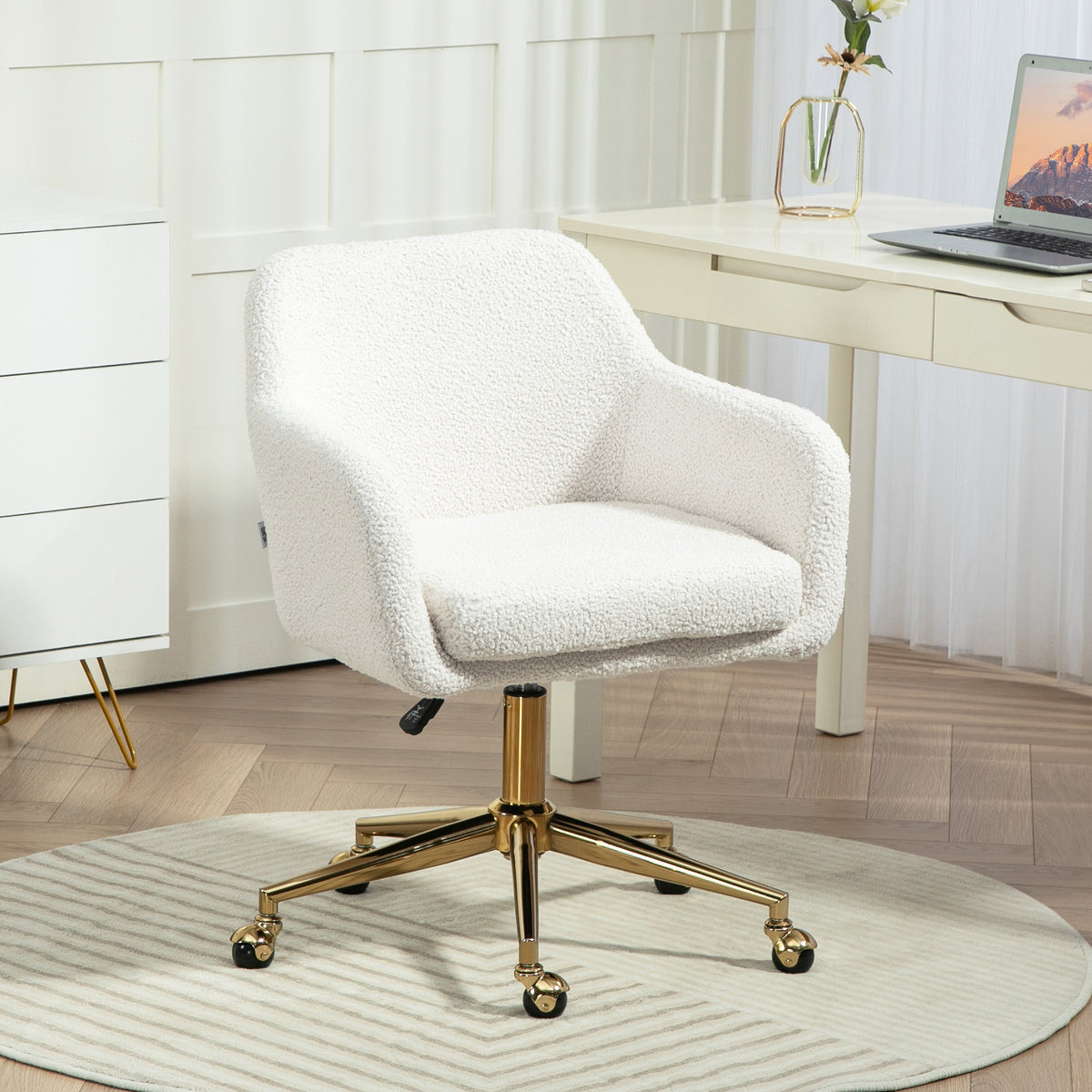 Velvet Office Chair
