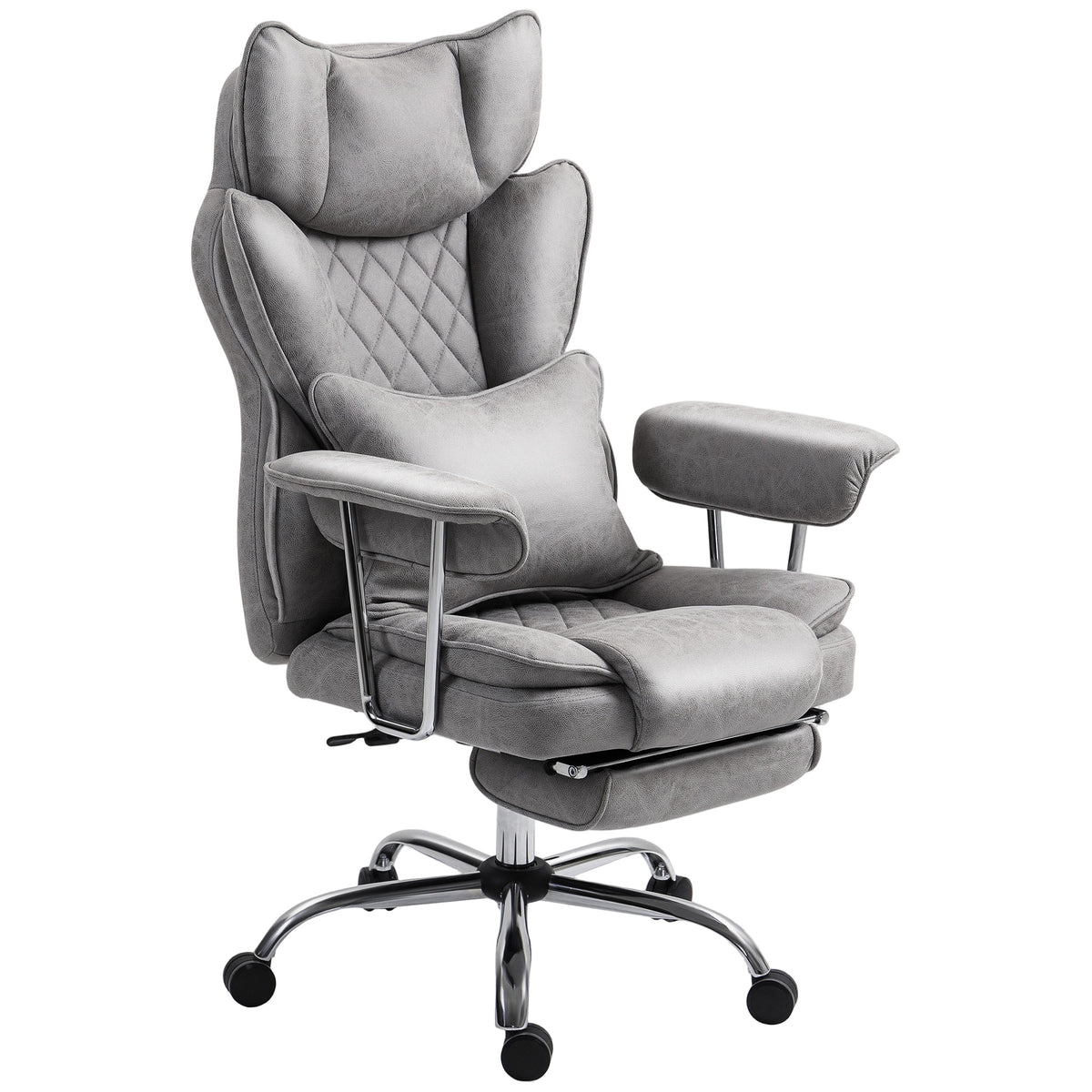 Reclining Office Chair with Footrest